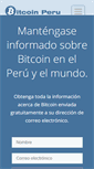 Mobile Screenshot of bitcoinperu.com